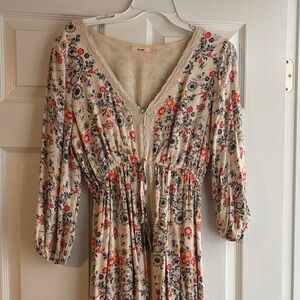 Floral V-Neck Dress from Francesca’s